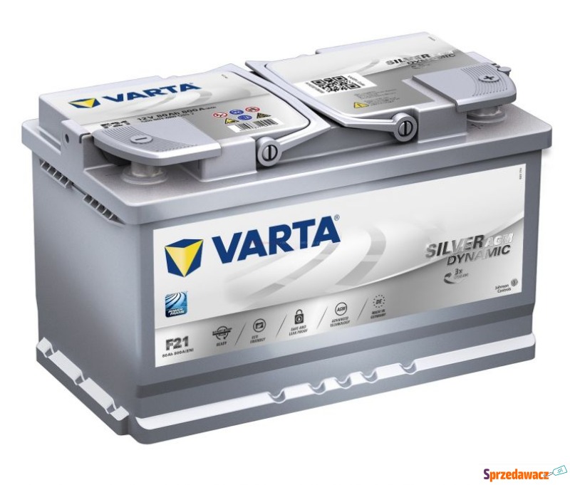 Akumulator 80Ah 800A Varta Silver...