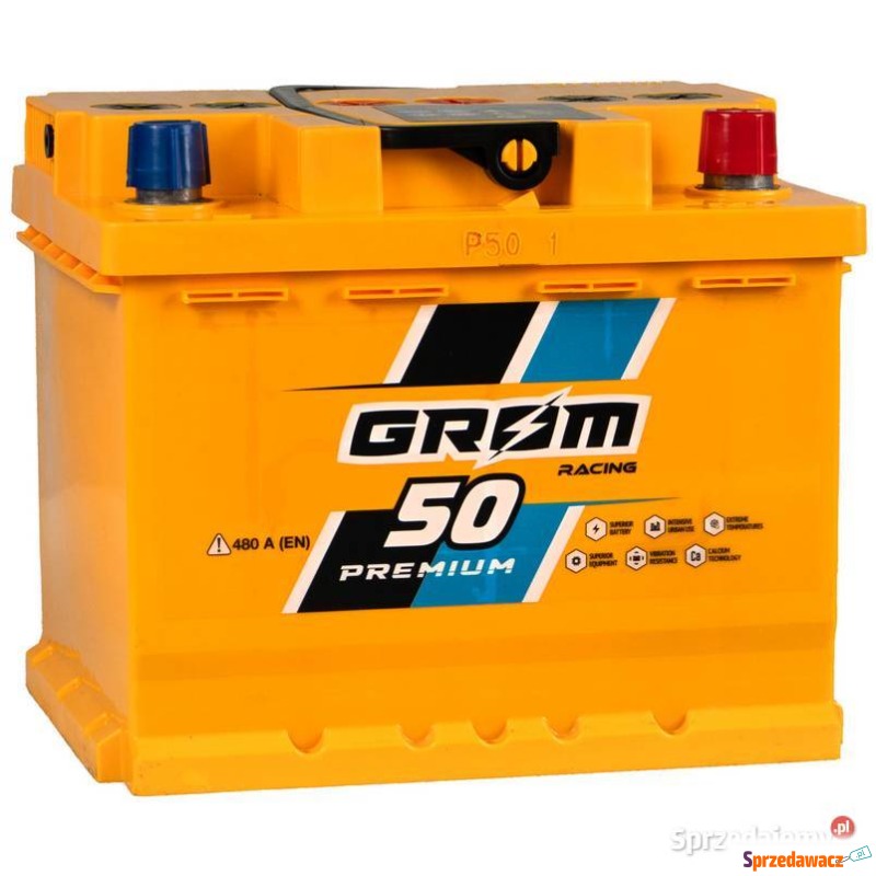 Akumulator 50Ah 480A EN Grom Racing