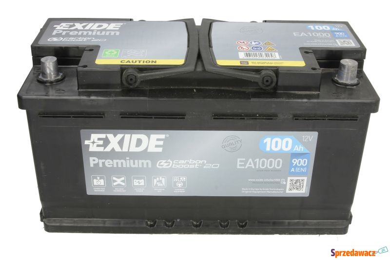 Akumulator 100Ah 900A EN Exide...