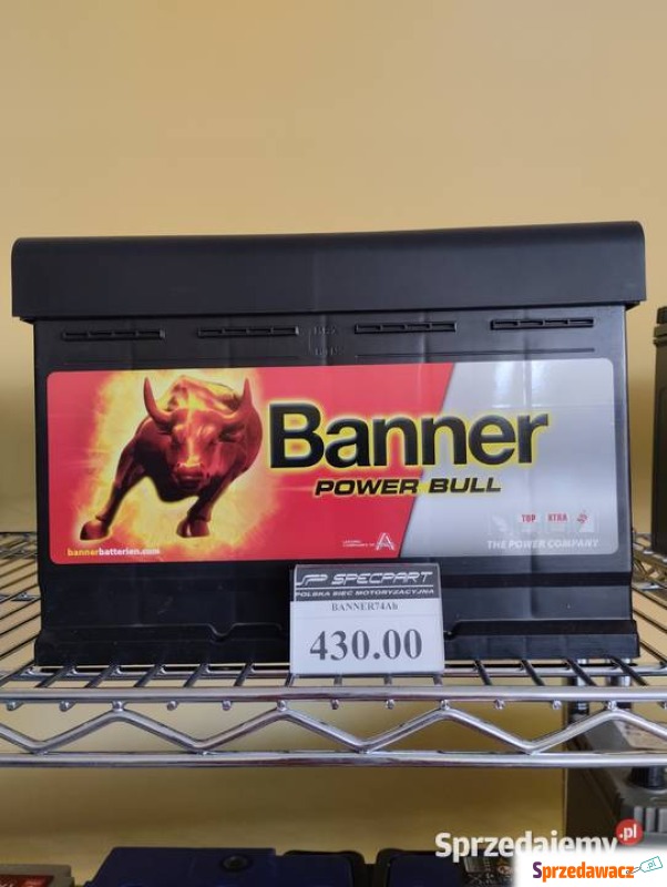 Akumulator 74Ah 680A Banner Power...