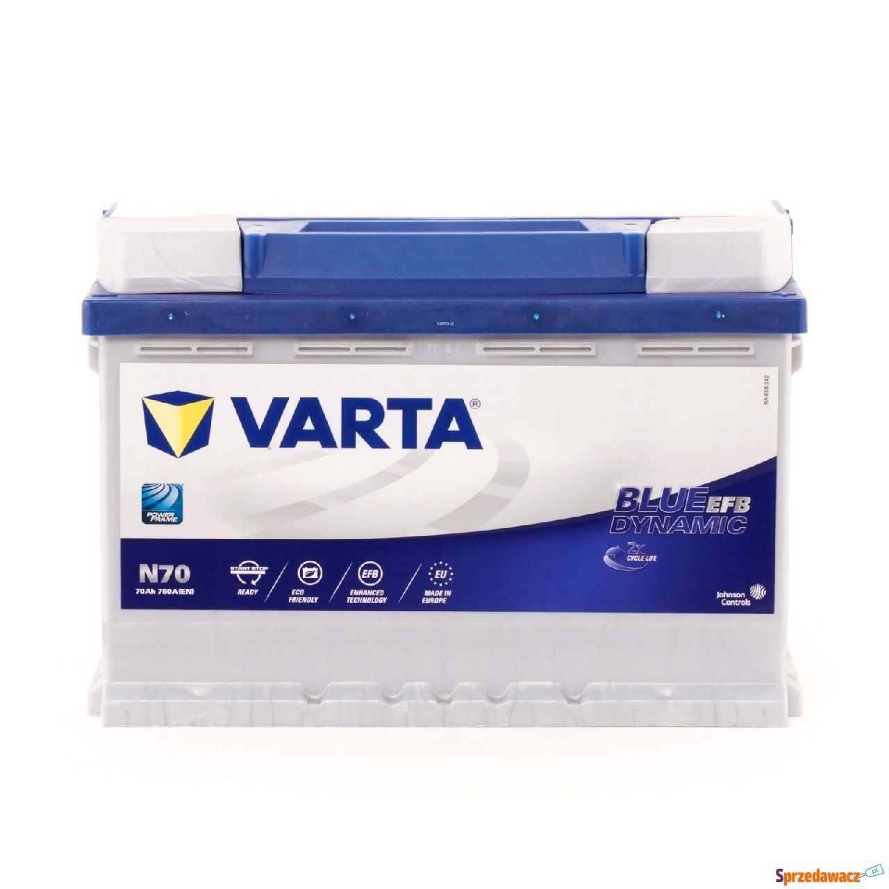 Akumulator 70Ah 760A Varta Blue...