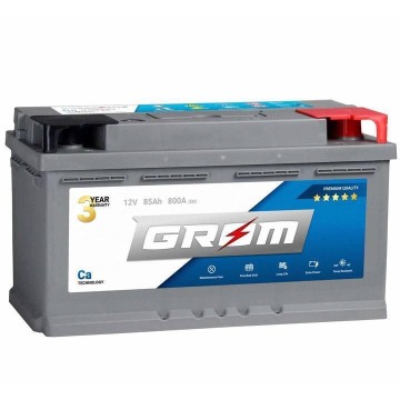 Akumulator 85Ah 800A GROM Premium - Akumulatory - Szczecin - zdjęcie 1
