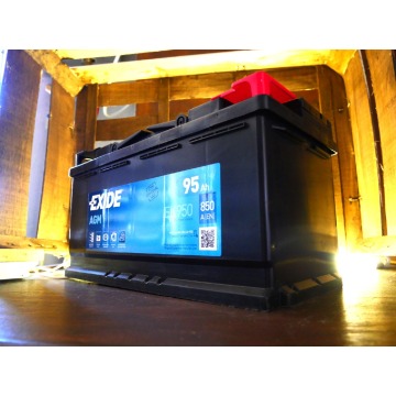 Akumulator 95Ah 850A EN Exide Agm start&stop EK950 - Akumulatory - Augustów - zdjęcie 1