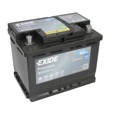 Akumulator 64Ah 640A Exide Premium  Darmowa w... - Akumulatory - Zduńska Wola - zdjęcie 1