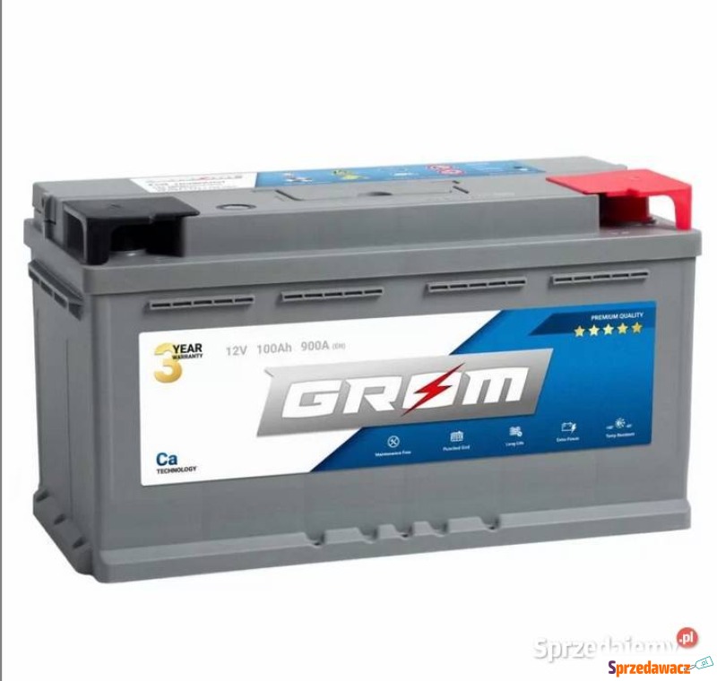 Akumulator 100Ah 900A Grom