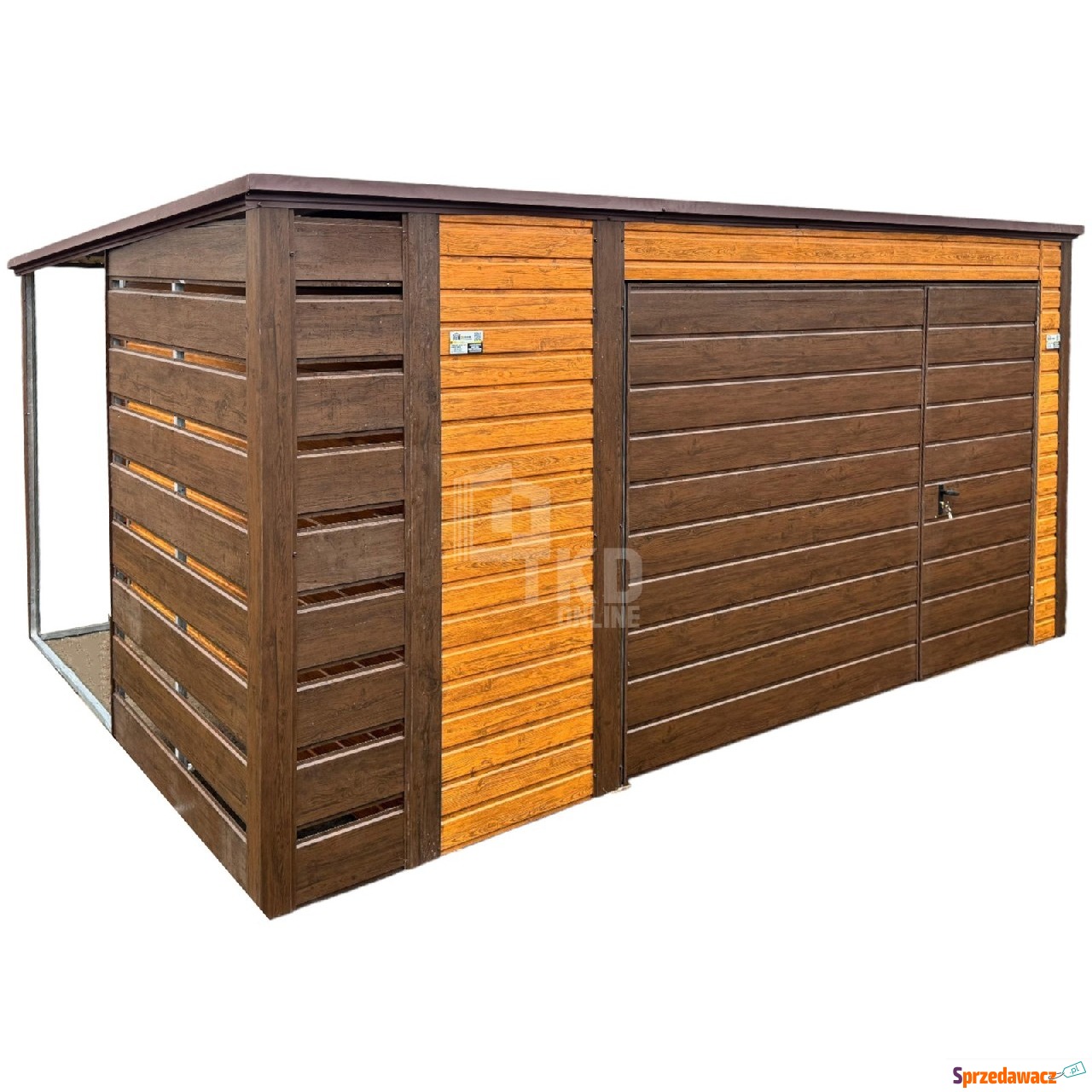 Schowek domek ogrodowy Garaż 4x3m...