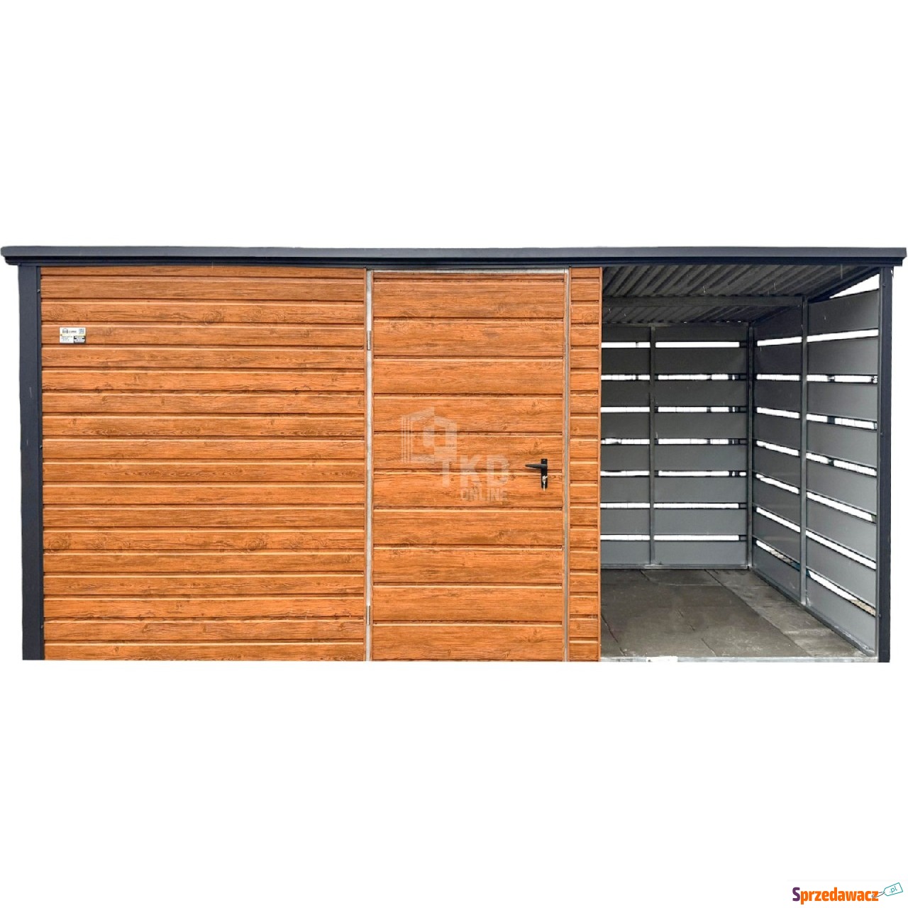 Schowek domek ogrodowy 3x2m + wiata...