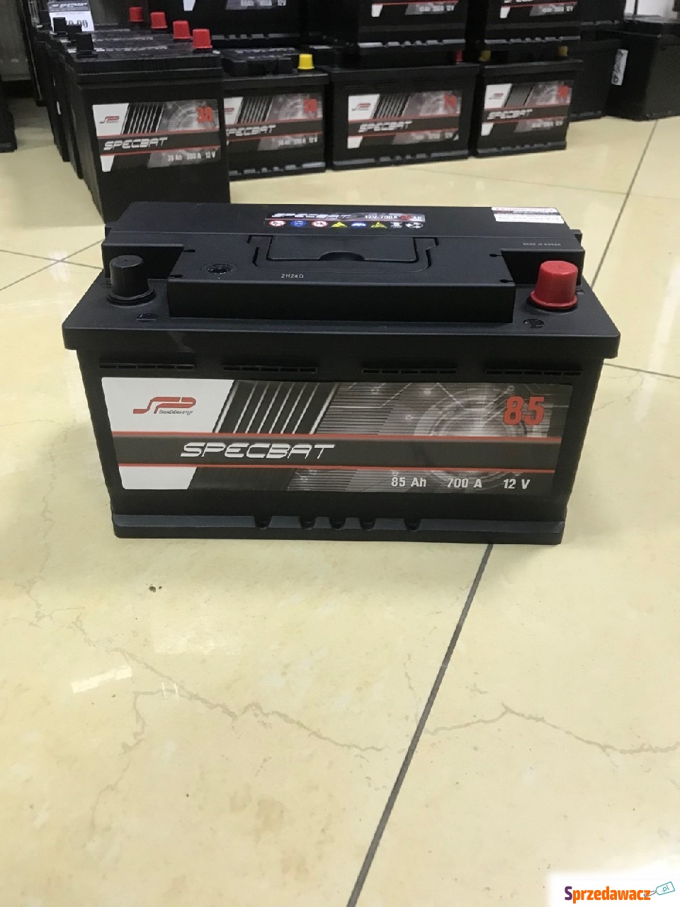 Akumulator 85Ah 700A EN Specbat...
