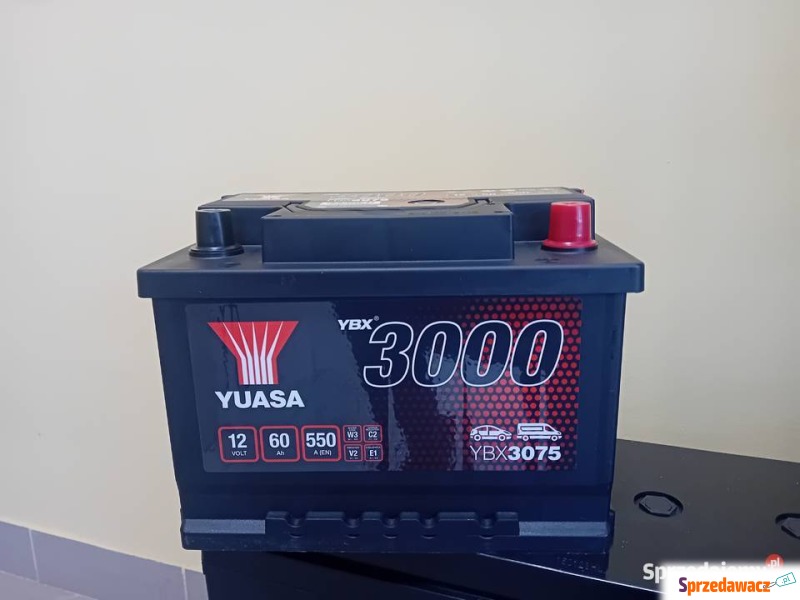 Akumulator 60Ah 550A Yuasa Standard...