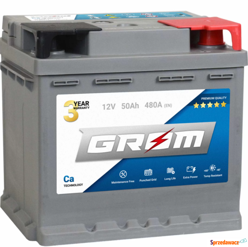 Akumulator  50Ah 480A EN Grom...