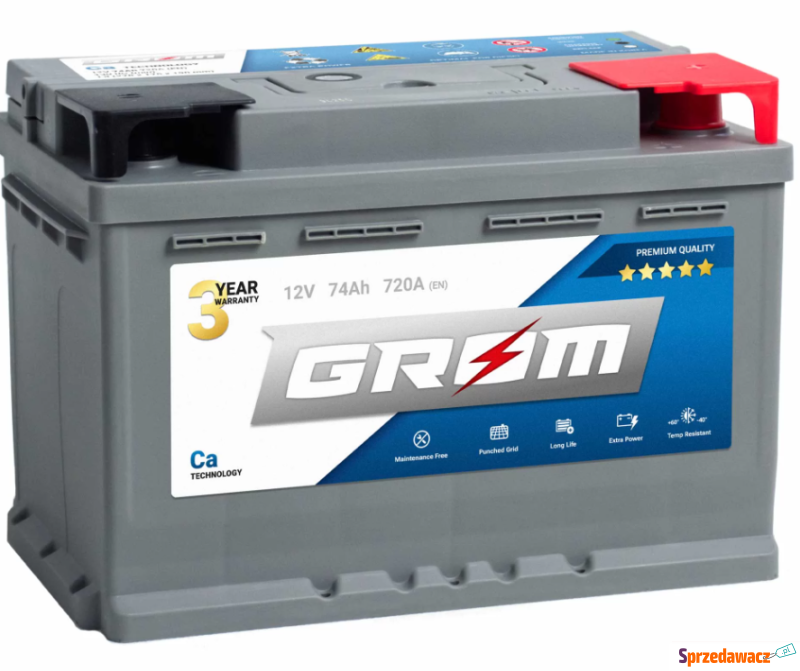 Akumulator 74Ah 720A En  Grom...