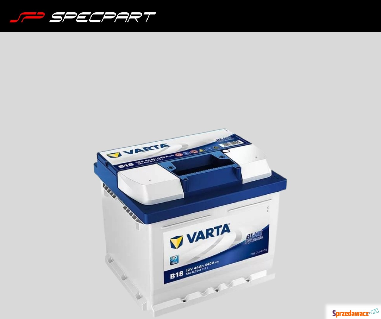 Akumulator 44Ah 440A VartaBlue...