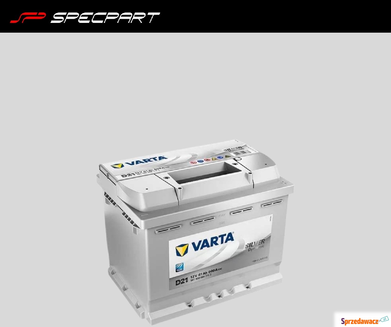 Akumulator  61Ah 600A varta Silver...