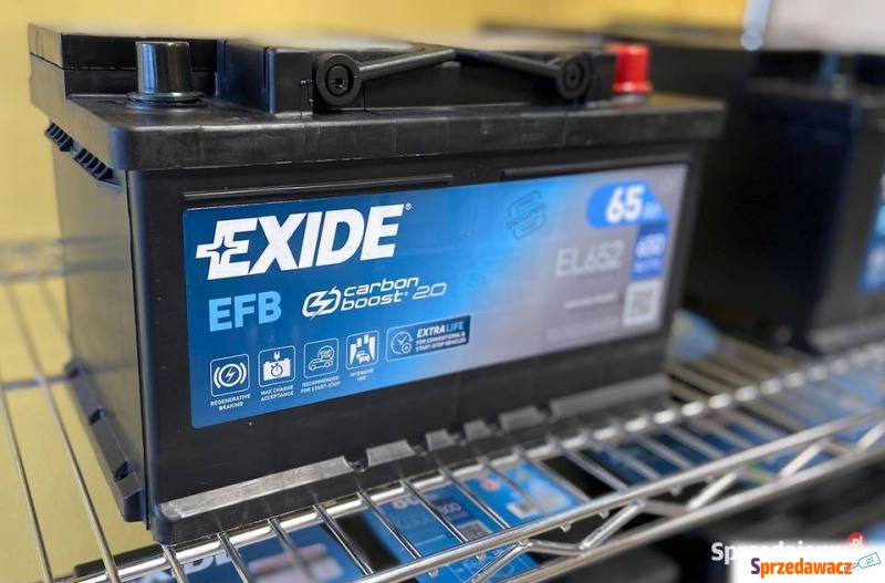 Akumulator 65Ah 650A  Exide EFB