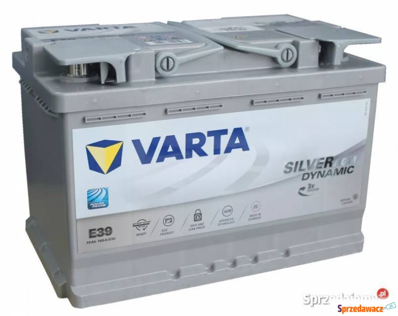 Akumulator 70Ah 760A Varta Silver...
