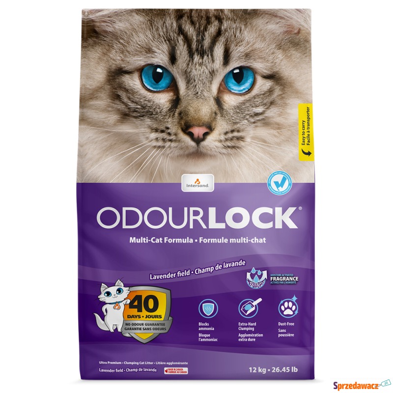 ODOURLOCK Lawendowy żwirek dla...