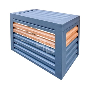 Osłona Klimatyzatora 90x50x70cm Antracyt Zabudowa Klimatyzacji  TKD297