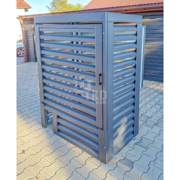 Osłona Pompy Ciepła 100x60x150cm  Antracyt Za... - Pozostała architektura... - Elbląg - zdjęcie 4
