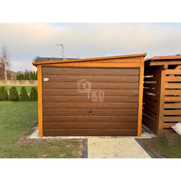 Garaż blaszany 3x4,5m Brama uchylna  drewnopo... - Garaże i wiaty - Radom - zdjęcie 3