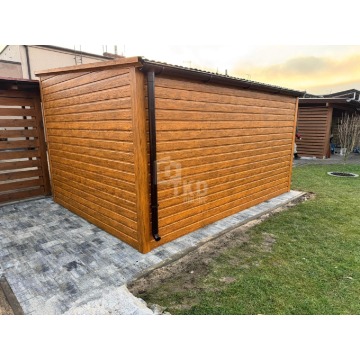 Garaż blaszany 3x4,5m Brama uchylna  drewnopo... - Garaże i wiaty - Radom - zdjęcie 2