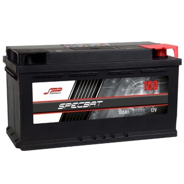 Akumulator 100ah 760a en Specbat  Prawy Plus - Akumulatory - Bełchatów - zdjęcie 1