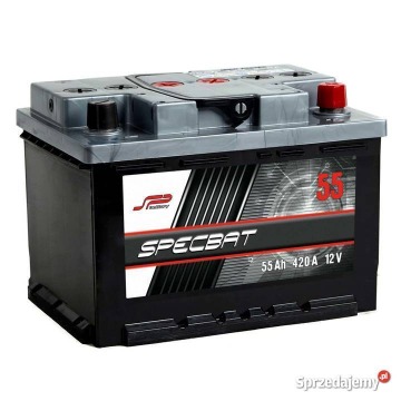 Akumulator 55Ah 420A Specbat - Akumulatory - Szczecin - zdjęcie 1