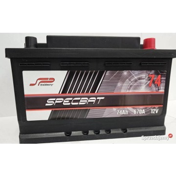 Akumulator 74Ah 670A Specbat - Akumulatory - Szczecin - zdjęcie 1