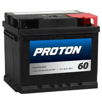 Akumulator 60Ah 480A Proton Prawy Plus