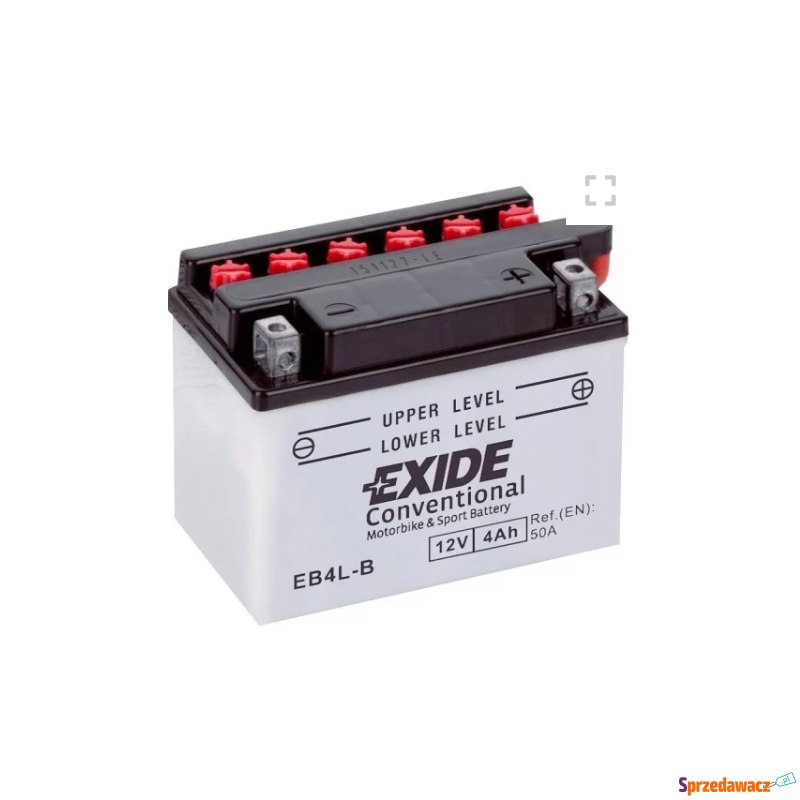 Akumulator motocyklowy 12V 4Ah 50A EN Exide EB4L-B... - Układ elektryczny - Poznań