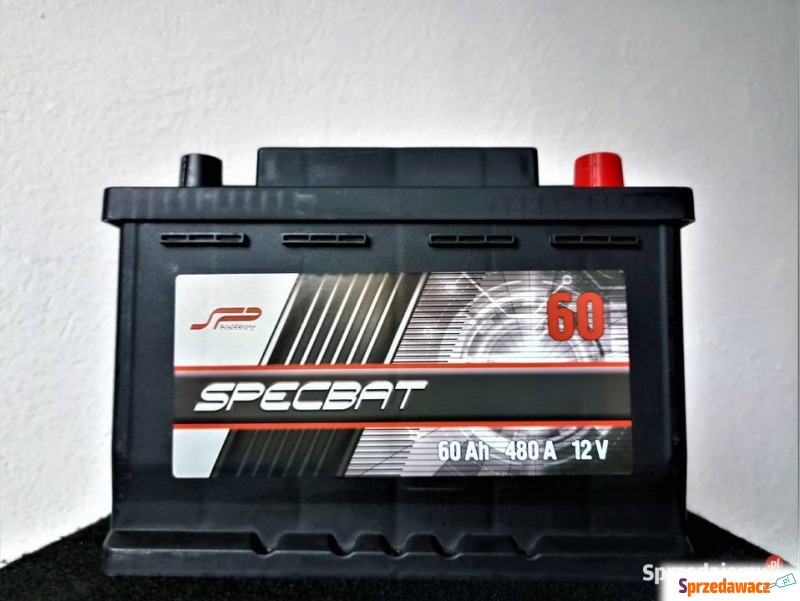 Akumulator 60Ah 480A SPECBAT - Akumulatory - Szczecin