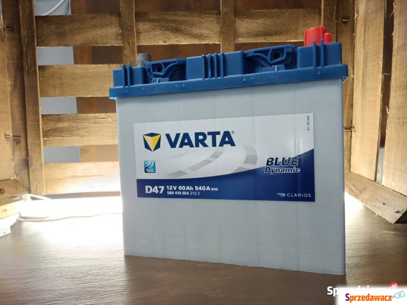 Akumulator 60Ah 540A Varta Blue Dynamic D47 P+... - Akumulatory - Szczecin