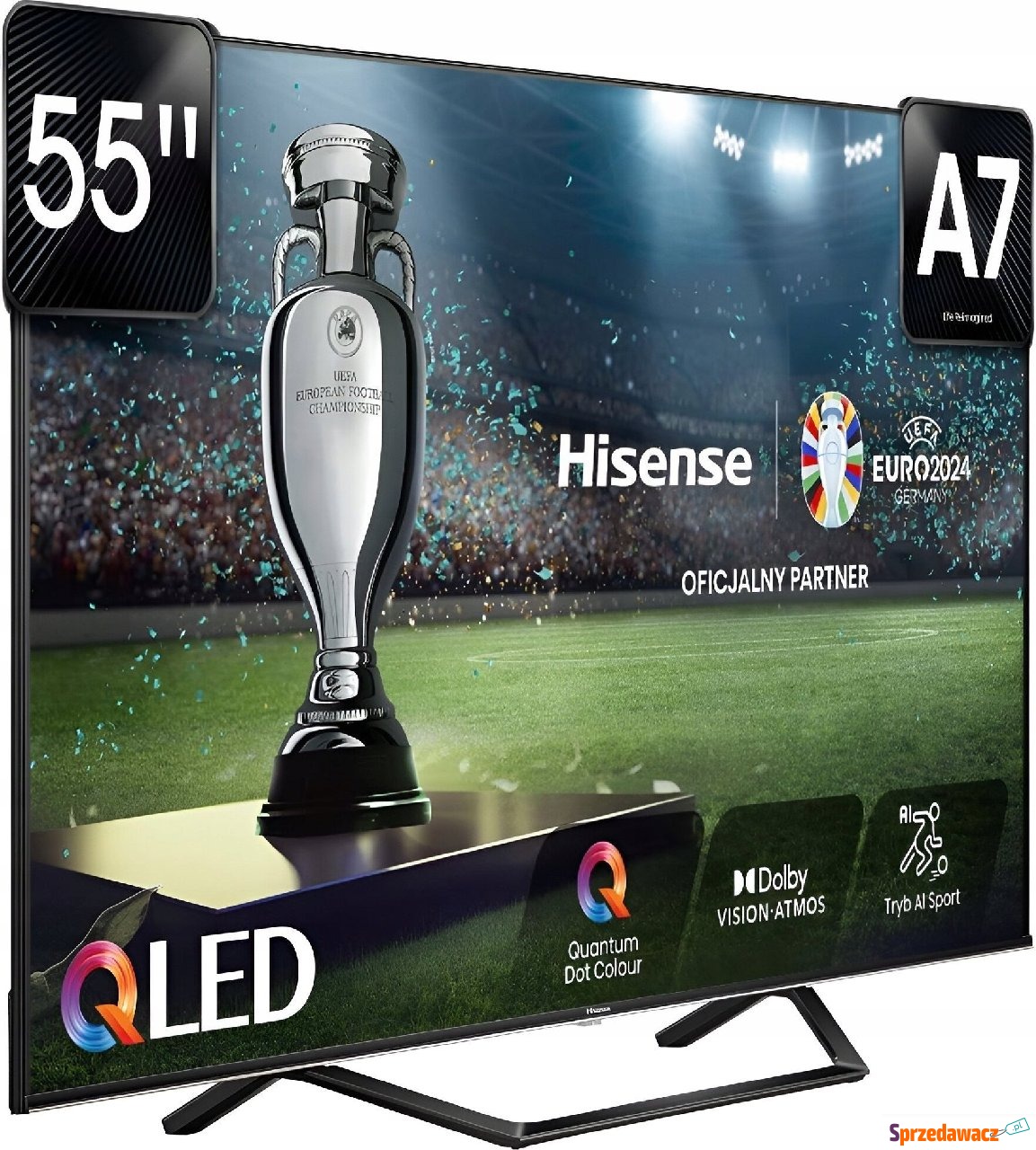 Telewizor Hisense 55A7NQ QLED 55
