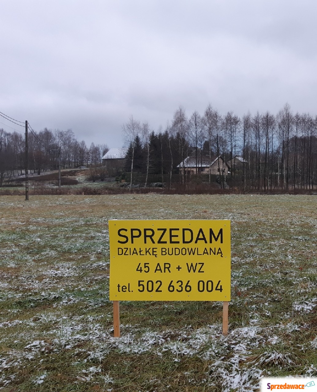 Działka budowlana Łęki Dolne