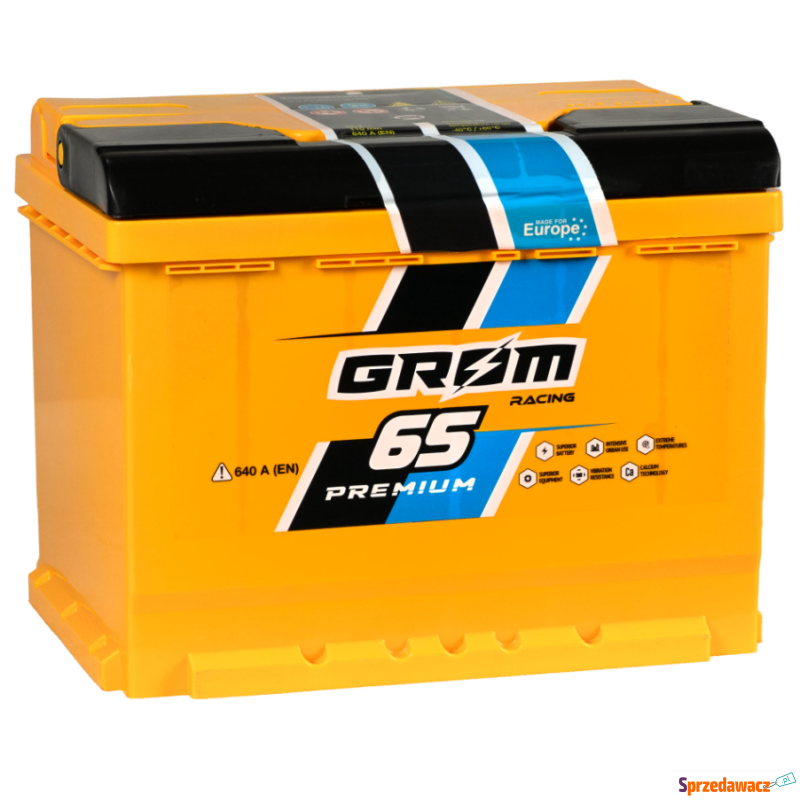 Akumulator 65Ah 640A Grom Racing...