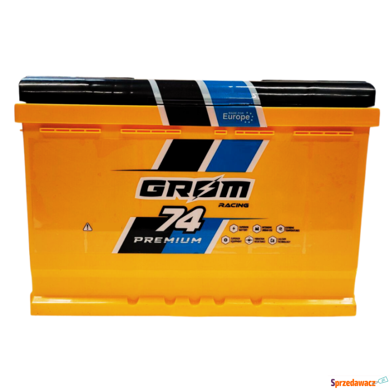 Akumulator 74Ah 680A Grom Racing...