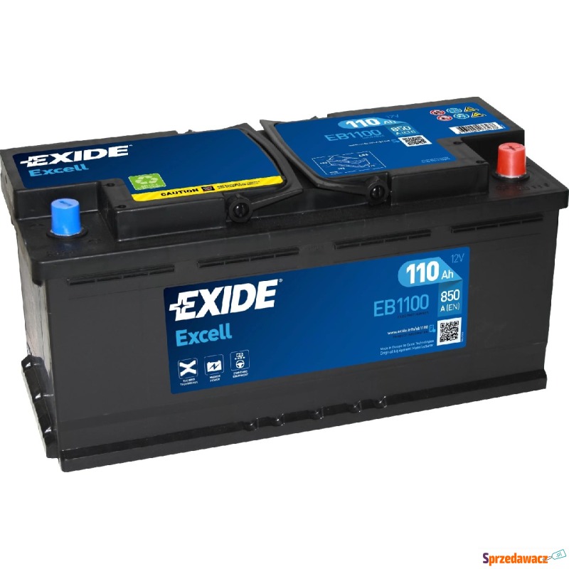 Akumulator 110Ah 850A Exide Excell - Akumulatory - Gorzów Wielkopolski