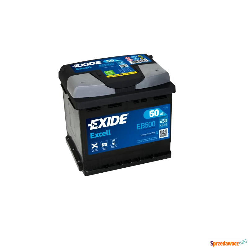 Akumulator 50Ah 450A Exide Excell