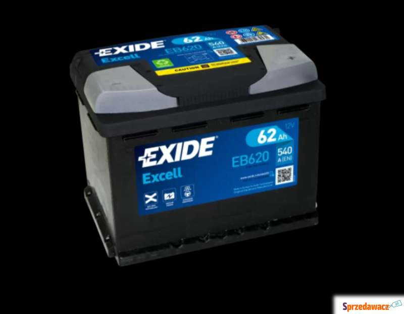Akumulator 62Ah 540A EB620 EN Exide...