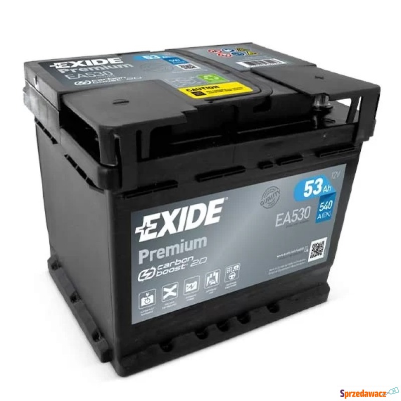 Akumulator 53Ah 540A Exide Premium