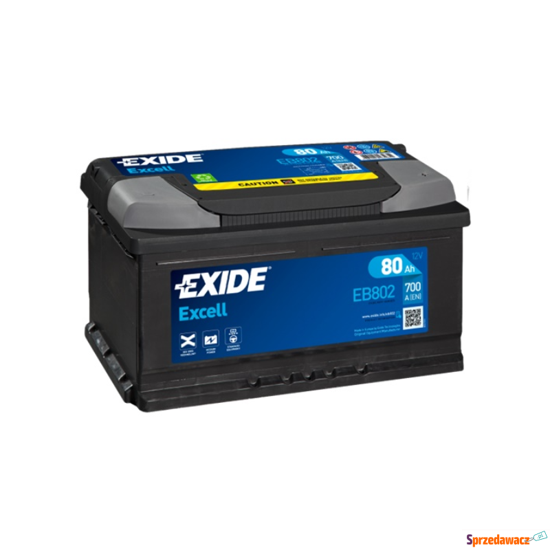 Akumulator 80Ah 700A EB802 EN Exide...