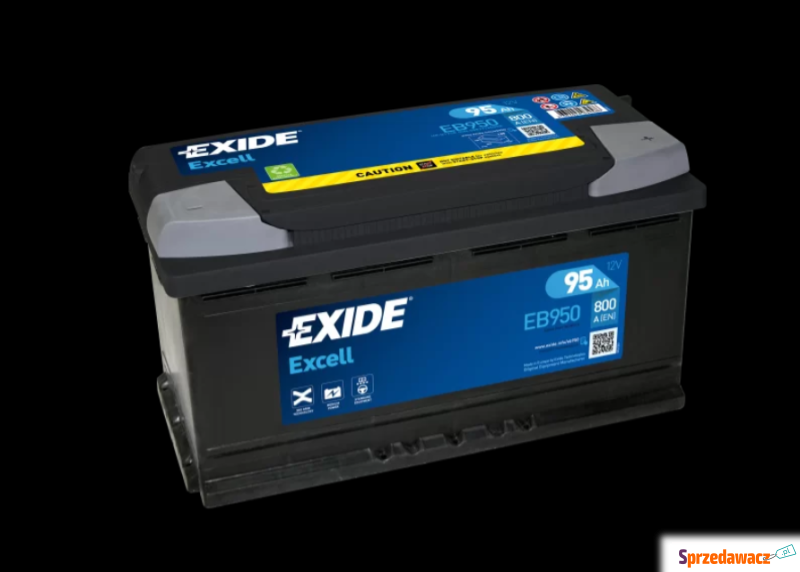 Akumulator 95Ah 800A EB950 EN Exide...