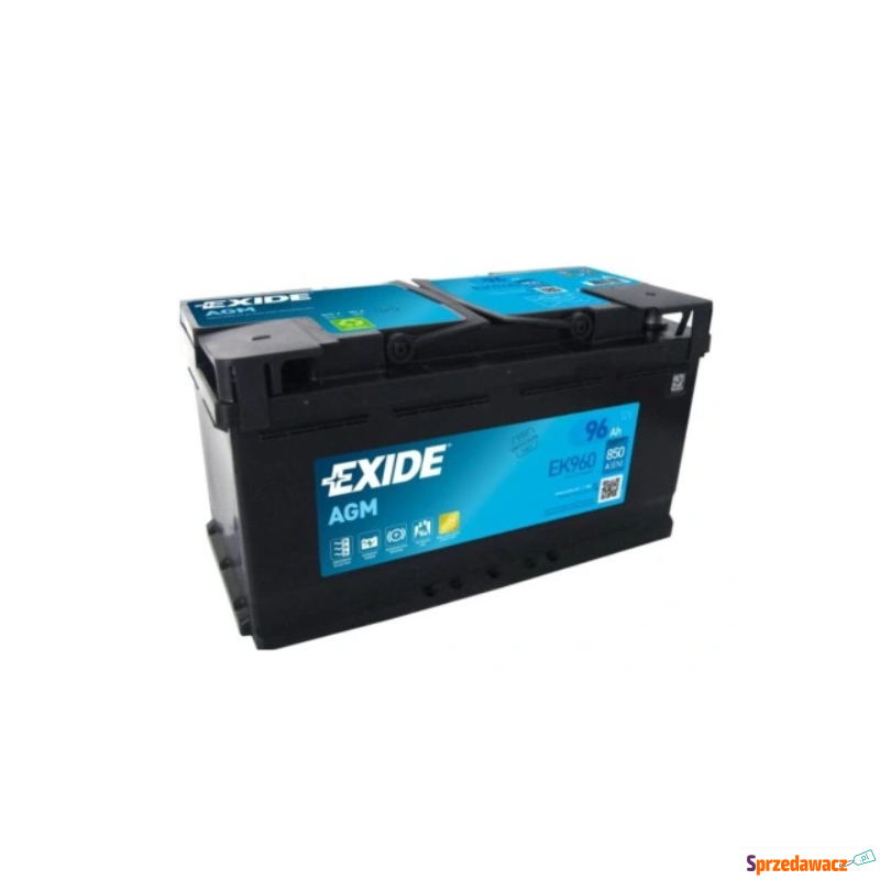 Akumulator 96AH 850A Exide AGM...