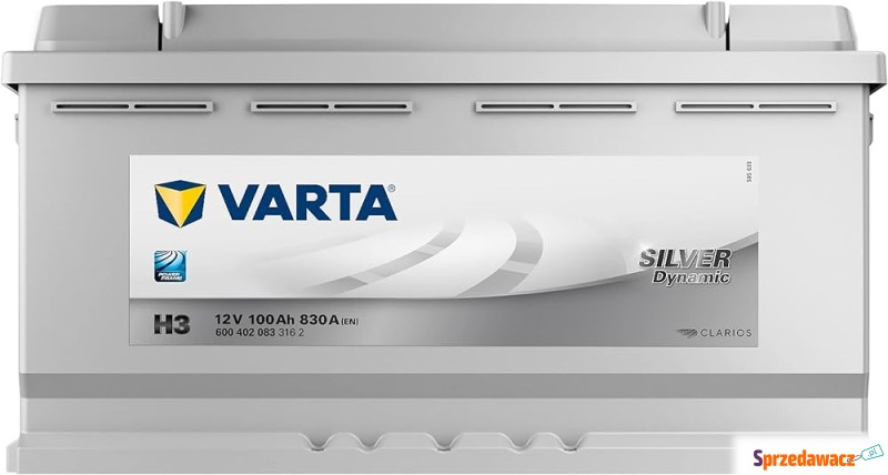Akumulator 100ah 830a Varta H3...