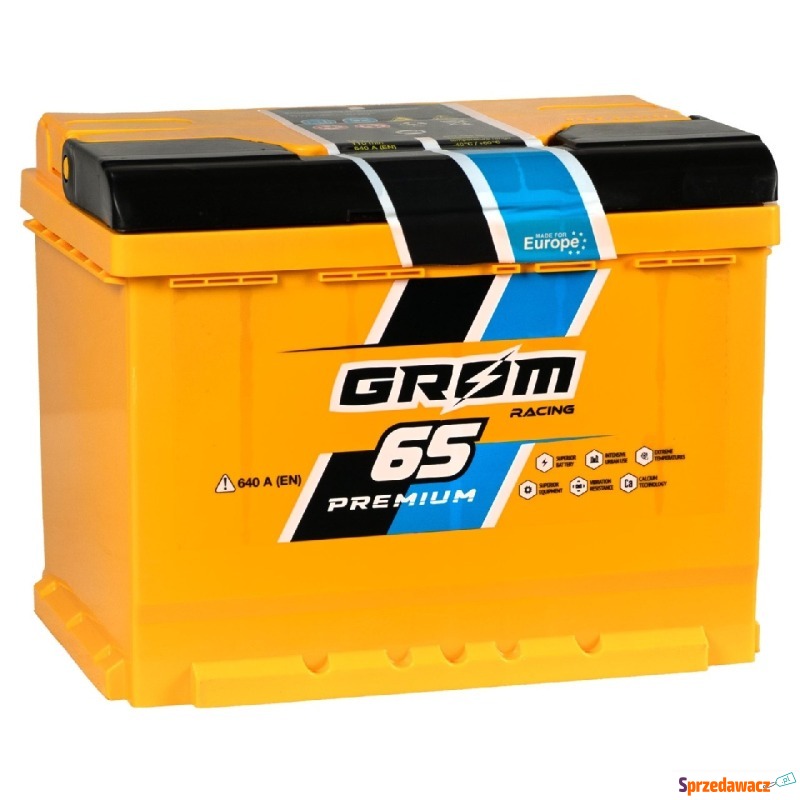 Akumulator 65Ah 640A Grom Racing...