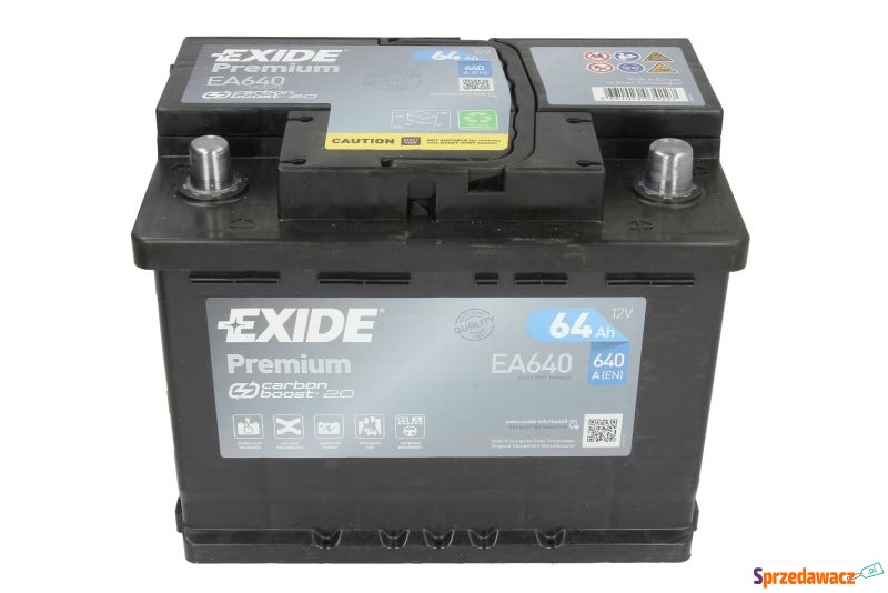 Akumulator 64Ah 640A EN Exide...