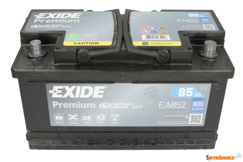 Akumulator 85Ah 800A Exide Premium...