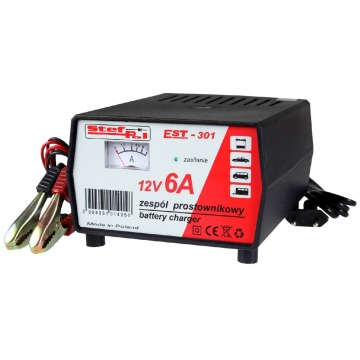 Prostownik Stef-Pol EST-301 12V/6A Górczewska 257A Bemowo