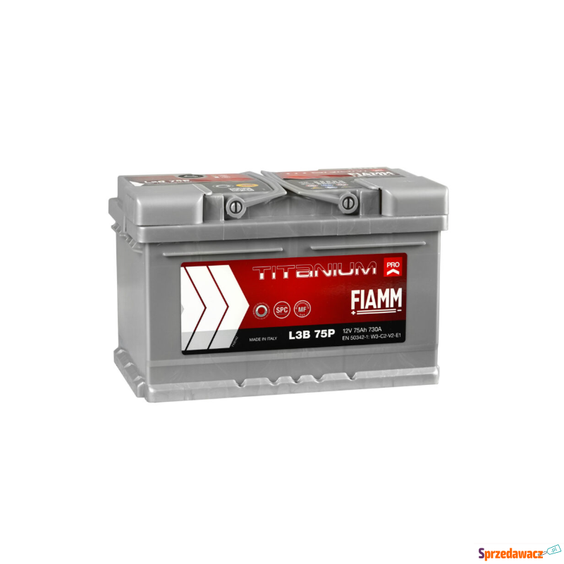 Akumulator 75Ah 730A Fiamm pro P+ - Akumulatory - Szczecin