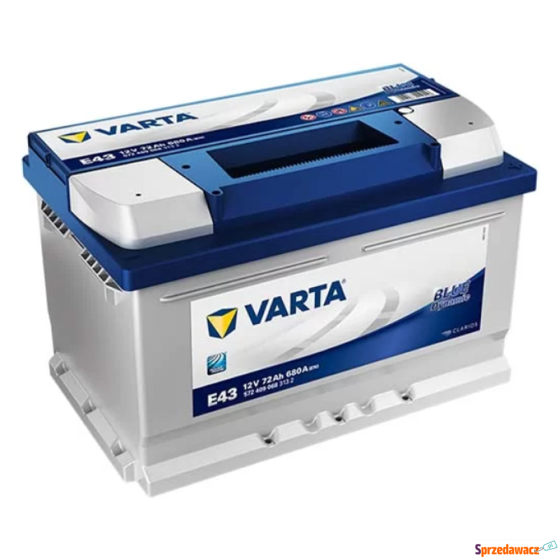 Akumulator 72Ah 680A EN Varta Blue Dynamic E43 - Akumulatory - Chojnice
