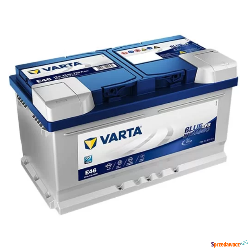 Akumulator 75Ah 730A Varta Blue Dynamic Efb start... - Akumulatory - Chojnice